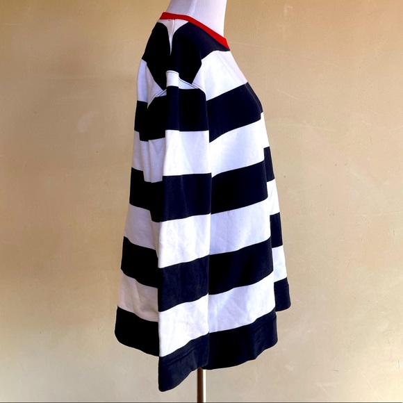 RALPH LAUREN Red White Blue Stripped Nautical Embroidered Flags Woman’s M NEW!!! - Picture 7 of 8